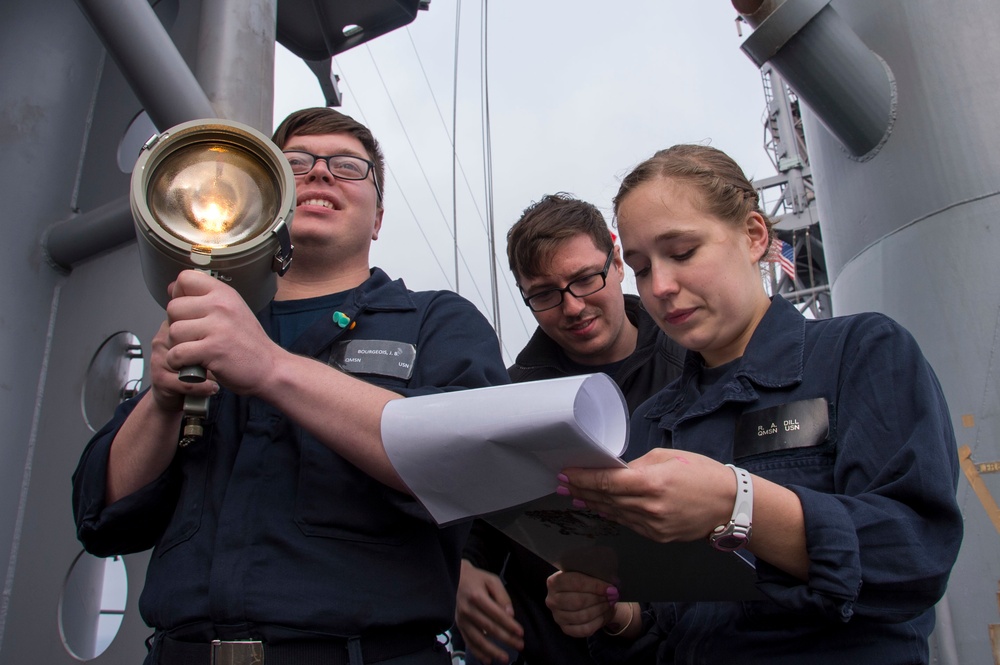 USS Bonhomme Richard (LHD 6) Replenishment-at-Sea