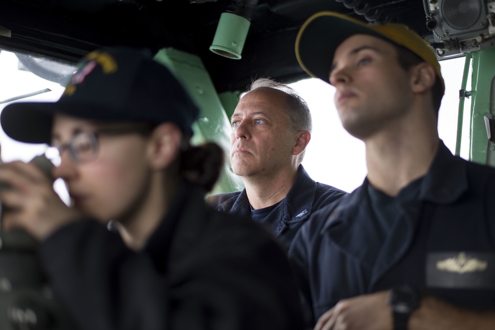 USS Bonhomme Richard (LHD 6) Replenishment-at-Sea