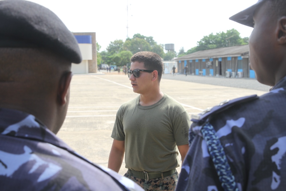 U.S. Marines build partnerships in Ghana