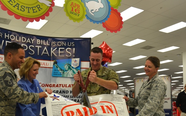 Your Holiday Bill Is On Us Winner - Davis-Monthan AFB