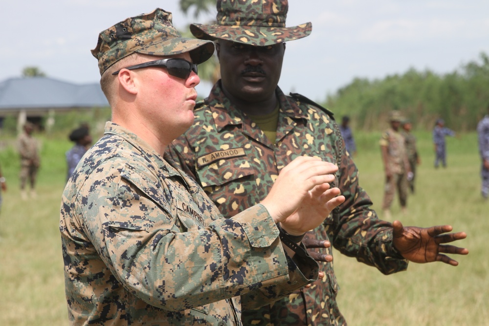 U.S. Marines build partnerships in Ghana