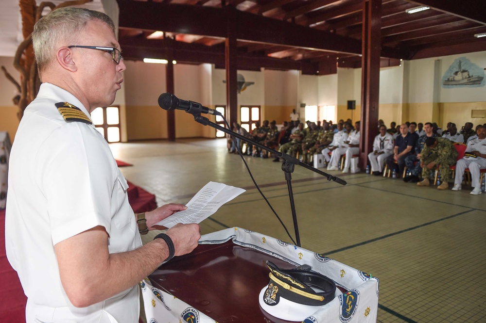 Exercise Obangame Express Closing Ceremonies