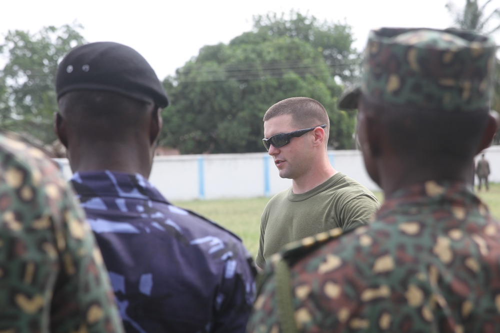 U.S. Marines build partnerships in Ghana