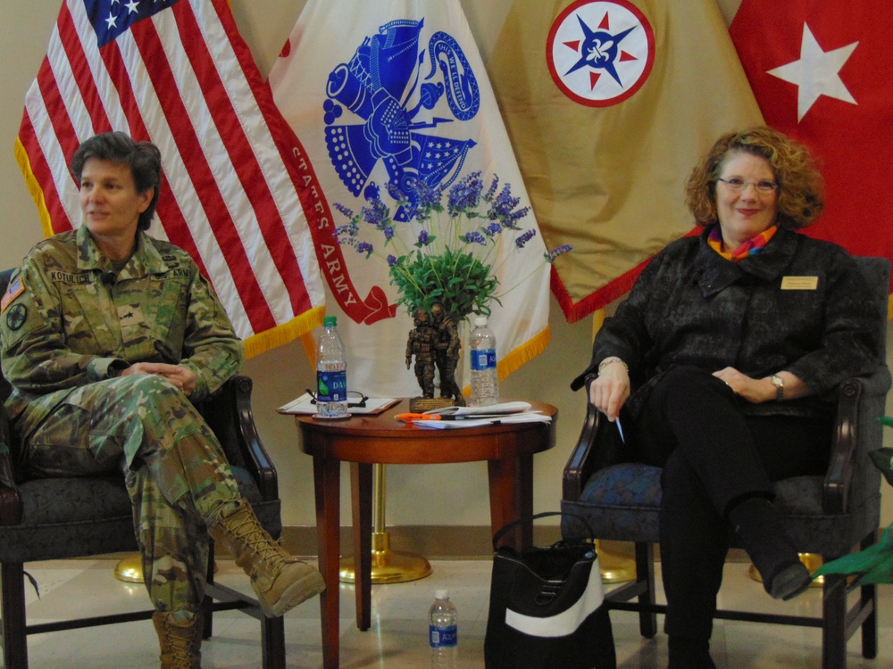 316TH Army Reserve Honor Woman's History Month