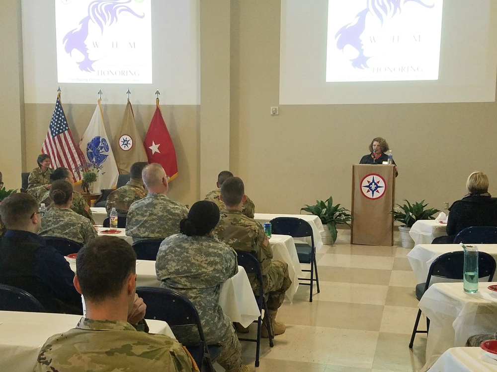 316th Army Reserve Honor Woman's History Month