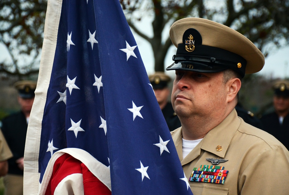 NAS Patuxent River CPOA Flag Raising