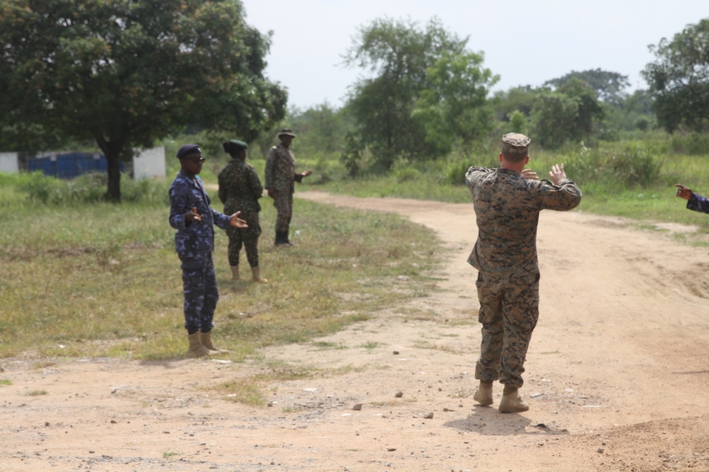 U.S. Marines build partnerships in Ghana