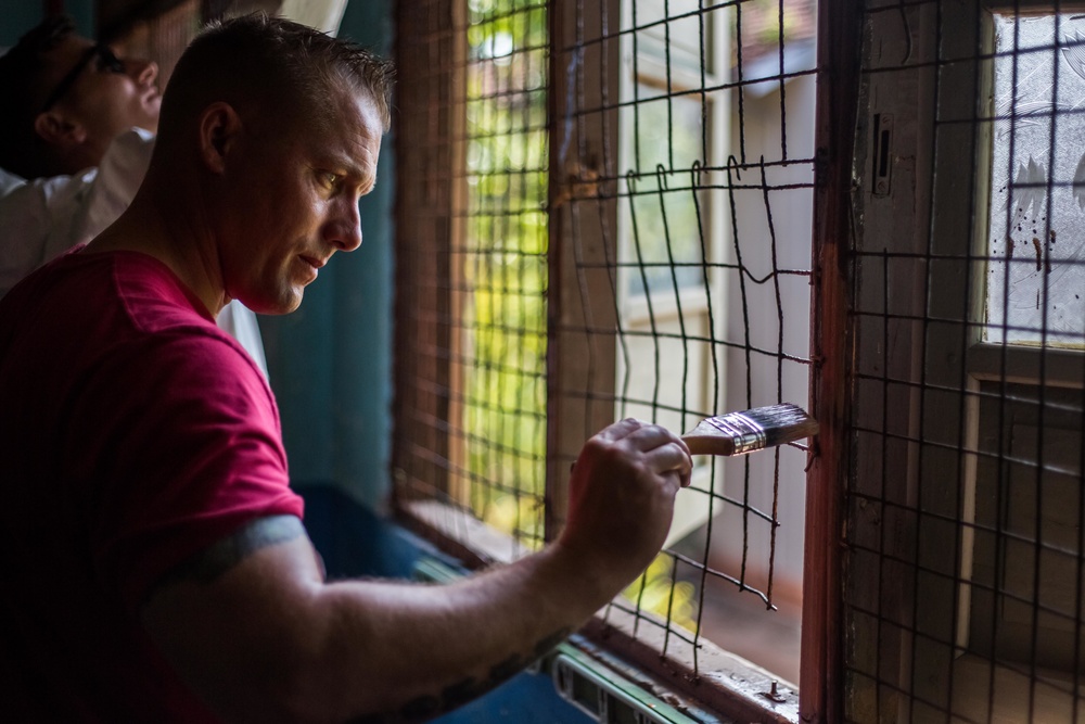 Community Relations Project at the Ratmalana School for the Deaf and Blind