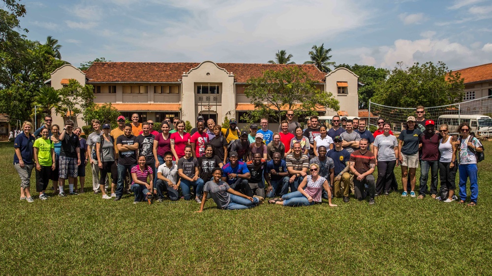 Community Relations Project at the Ratmalana School for the Deaf and Blind