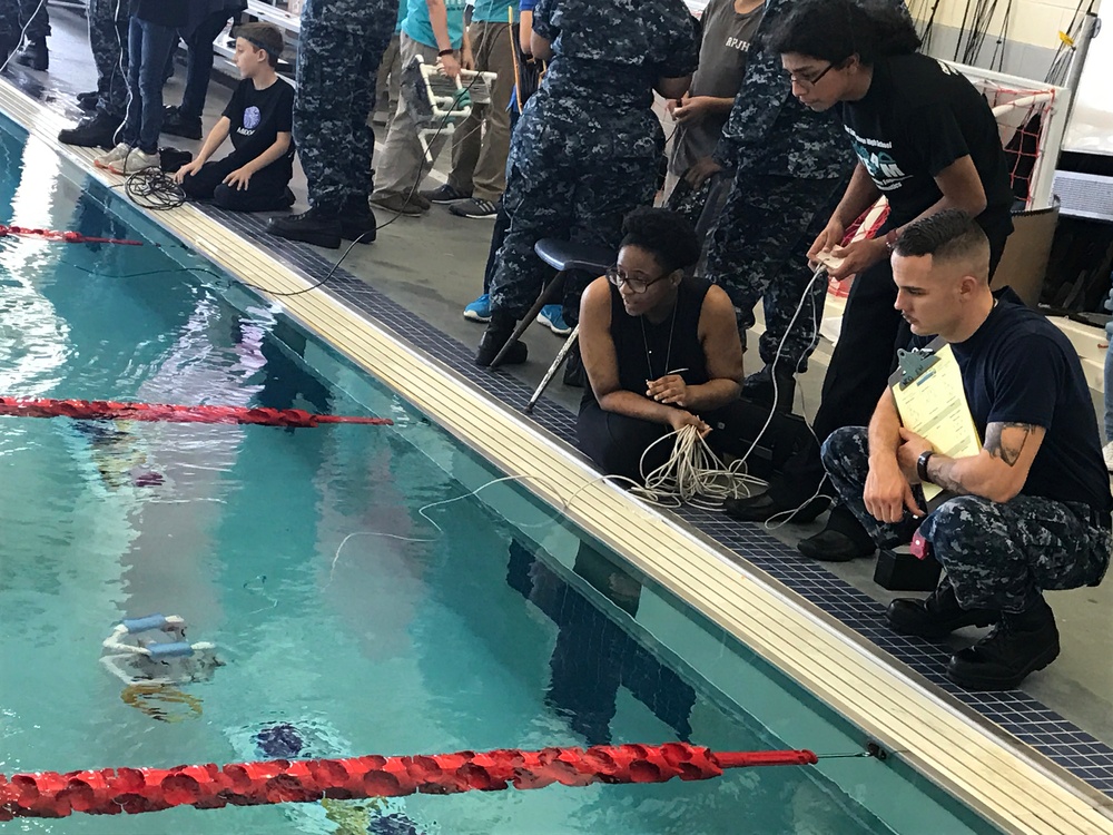 NRD Houston, City Outreach Team up for SeaPerch Regional Competition