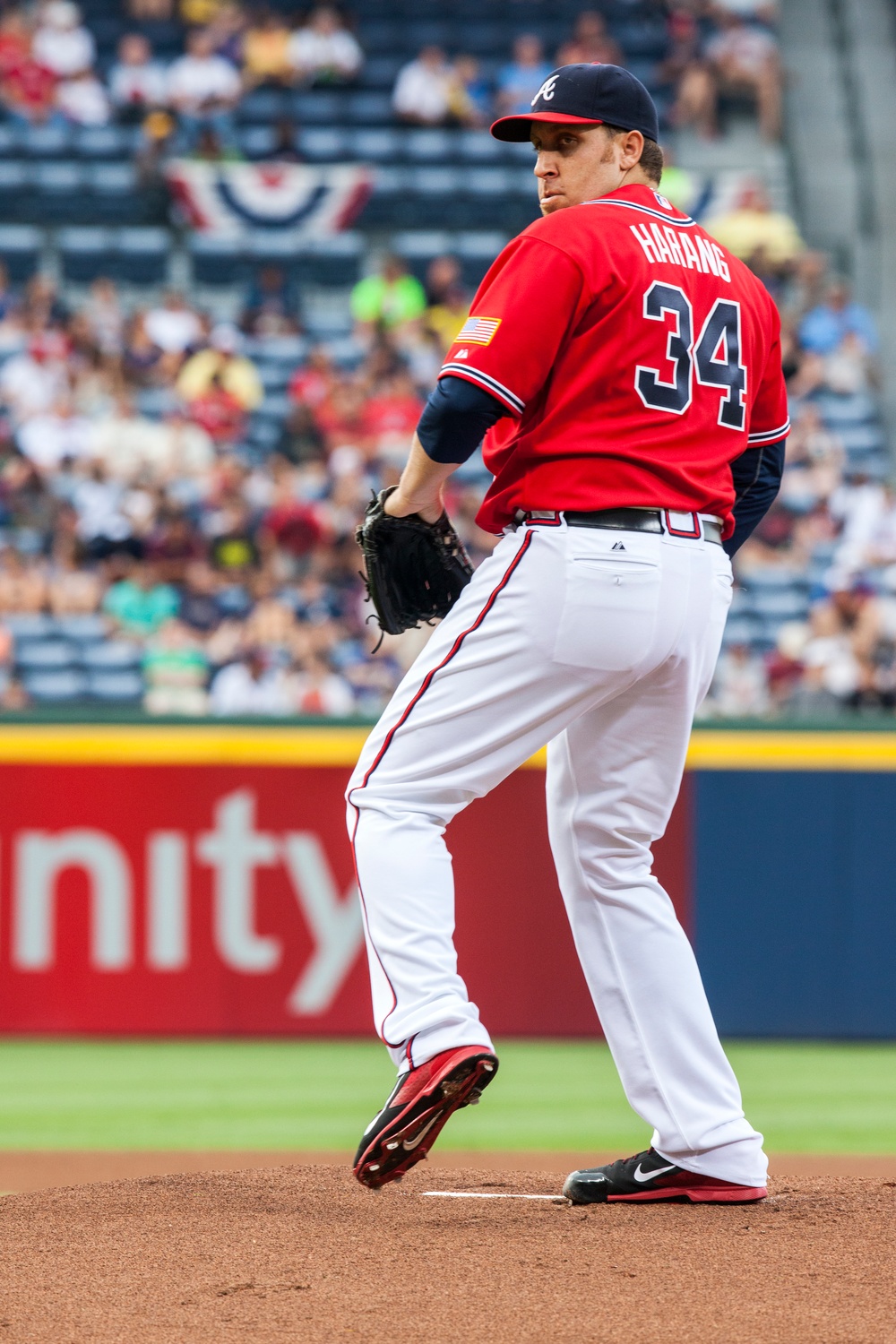 Major League Baseball's Atlanta Braves celebrate the U.S. Army Birthday