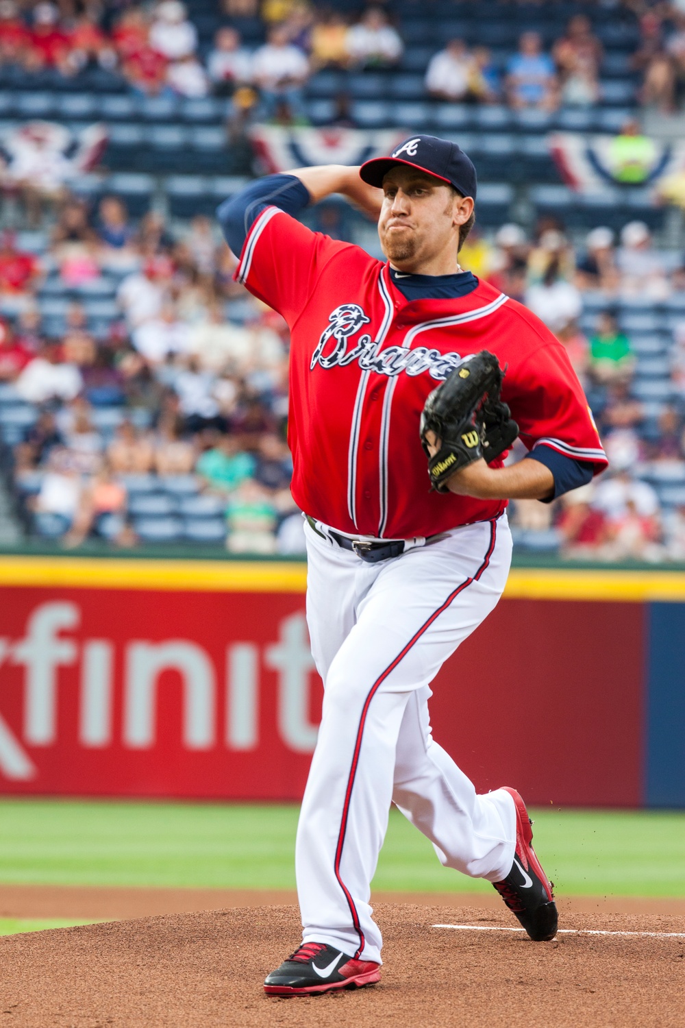 Major League Baseball's Atlanta Braves celebrate the U.S. Army Birthday