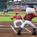 Major League Baseball's Atlanta Braves celebrate the U.S. Army Birthday
