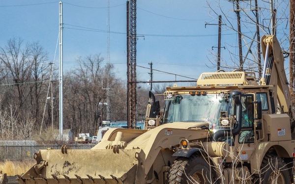 Engineers Clear Train Yard