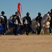 Luke supports Wings of Blue Parachute Team at Gila Bend