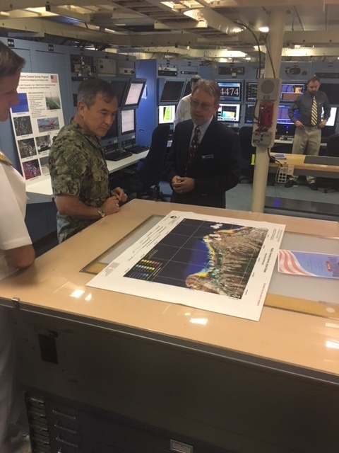 USPACOM Commander Tours Naval Oceanographic Ship