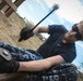 Hospitalman Kraylor Kirk-Johnson Helps Build a Table for a Wayuu Tribe in Mayapo, Colombia, During Continuing Promise 2017 (CP-17)