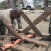Construction Electrician 2nd Class JanRainier San Juan Builds a Table for a Wayuu Tribe in Mayapo, Colombia, During Continuing Promise 2017 (CP-17)