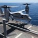 VMM-161 (reinforced) Lands aboard the USS AMERICA