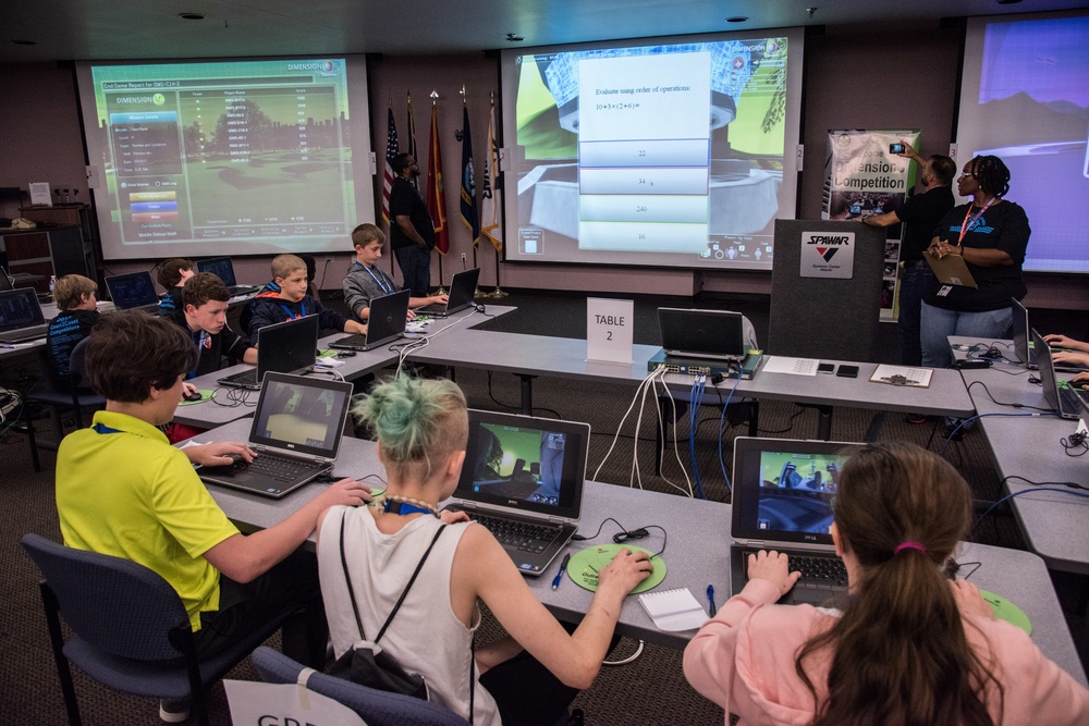 SPAWAR Systems Center Atlantic (SSC Atlantic) hosted their sixth Tri-County Dimension U competition on Naval Weapons Station Joint Base Charleston.