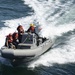 USS Kidd conducts RHIB training