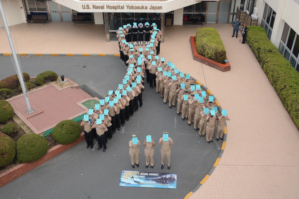 SEXUAL ASSAULT AWARENESS AND PREVENTION MONTH BEGINS AT USNH YOKOSUKA