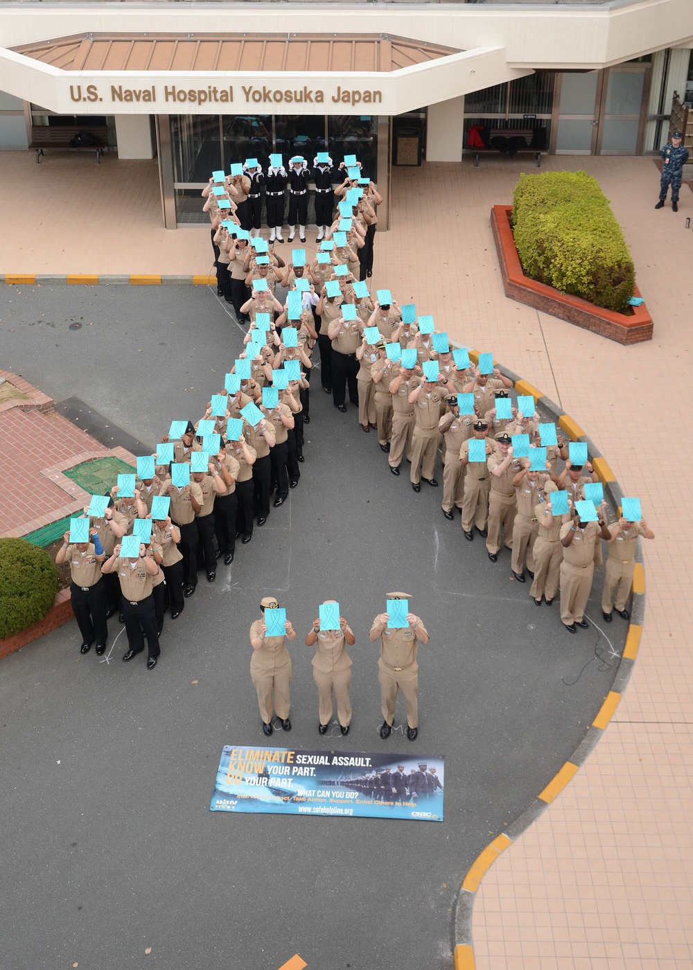 SEXUAL ASSAULT AWARENESS AND PREVENTION MONTH BEGINS AT USNH YOKOSUKA