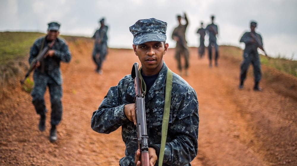 Sri Lanka 2017 Military Tactics Training and Exchange