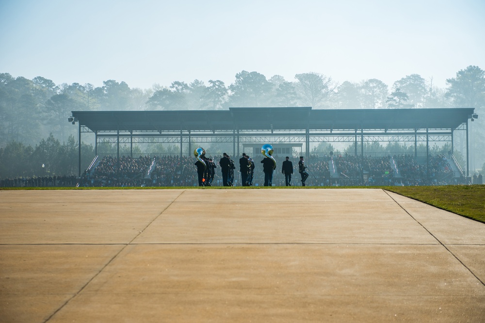 Basic Training Graduation. From a unique perspective.