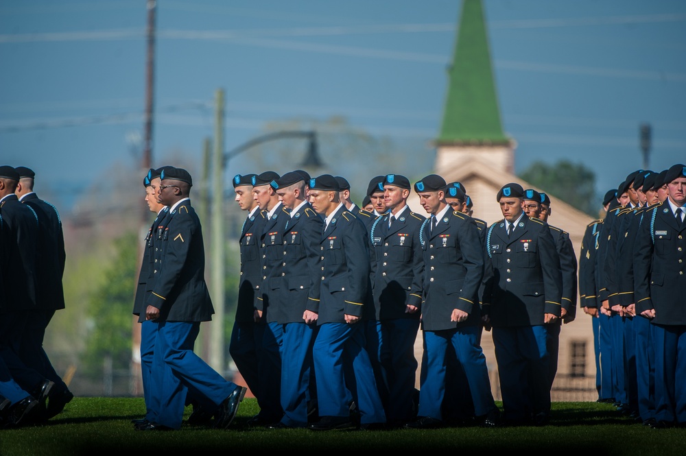 Basic Training Graduation. From a unique perspective.