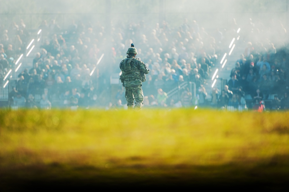 Basic Training Graduation. From a unique perspective.