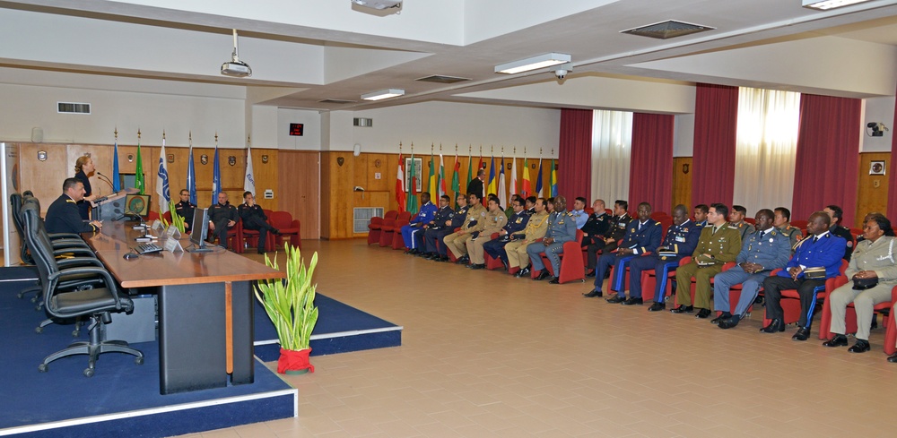Ms. Kelly Degnan visits at Center of Excellence for Stability Police Units (CoESPU)Vicenza, Italy