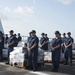 Coast Guard cutter Stratton offloads approximately 12,000 lbs of cocaine from Eastern Pacific interdictions