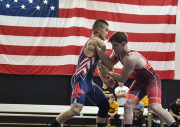 Bahrain Sailor wrestles All-Navy