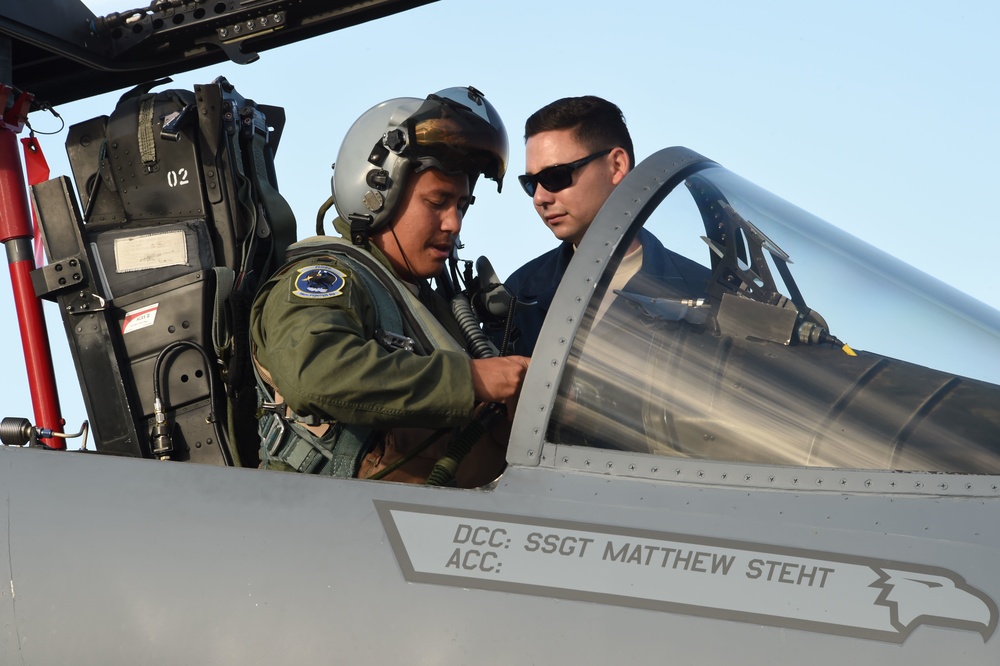 144th Fighter Wing Participates in Sentry Aloha 17-03