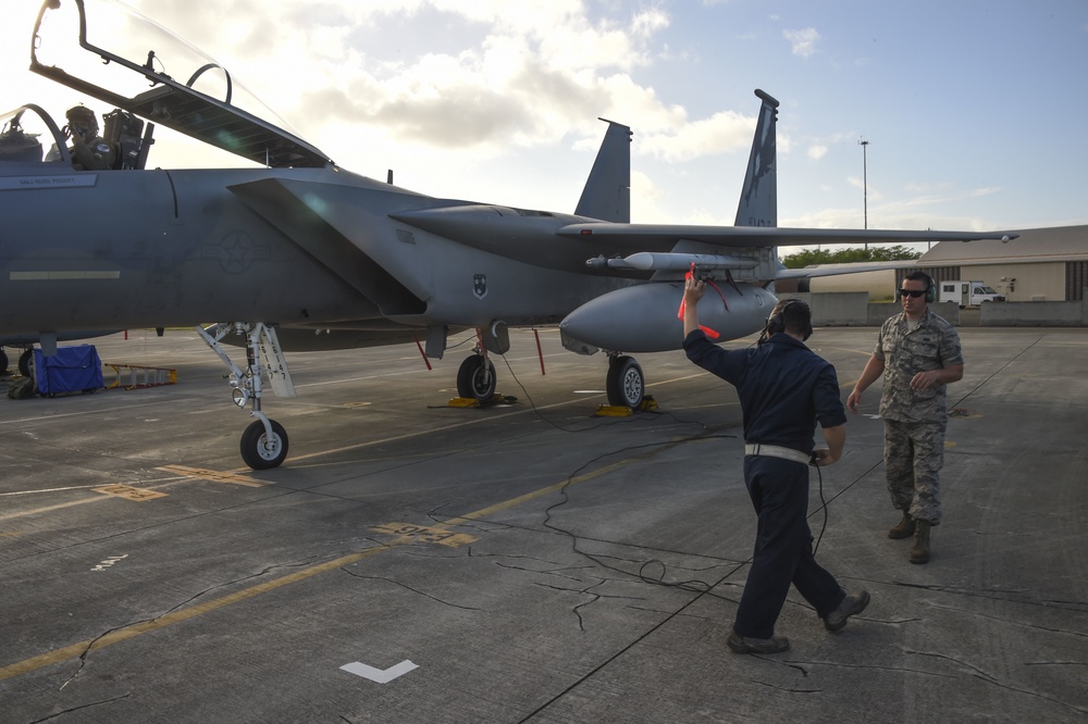 144th Fighter Wing Participates in Sentry Aloha 17-03