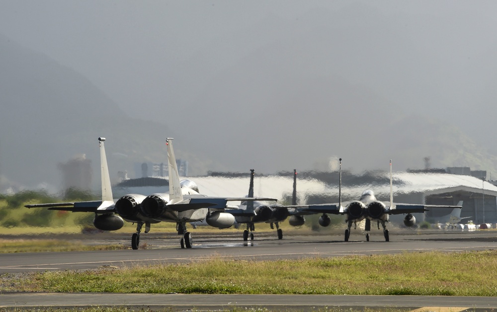 144th Fighter Wing Participates in Sentry Aloha 17-03