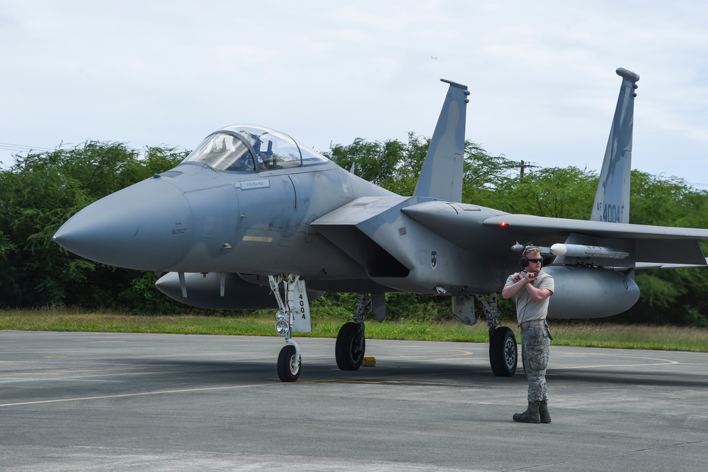 144th Fighter Wing Participates in Sentry Aloha 17-03