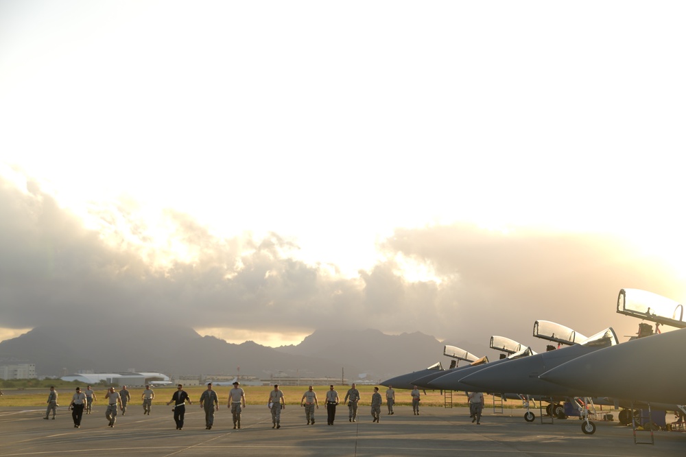 144th Fighter Wing participates in Sentry Aloha 17-03