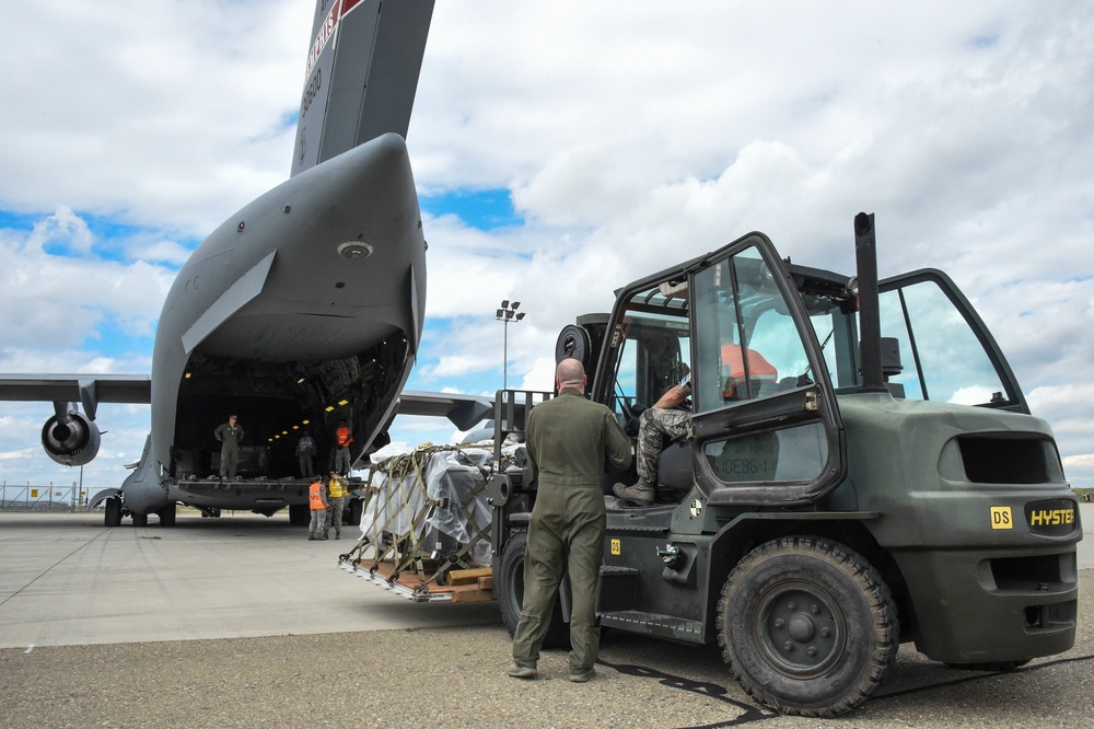 144th Figher Wing, California Air National Guard participates in Sentry Aloha 17-03.