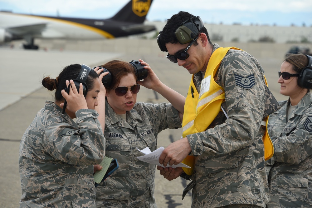 144th Figher Wing, California Air National Guard participates in Sentry Aloha 17-03.