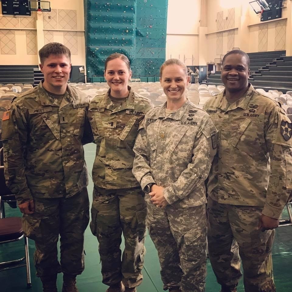 576th Lieutenants Participate in Camp Humphreys' Women's History Month