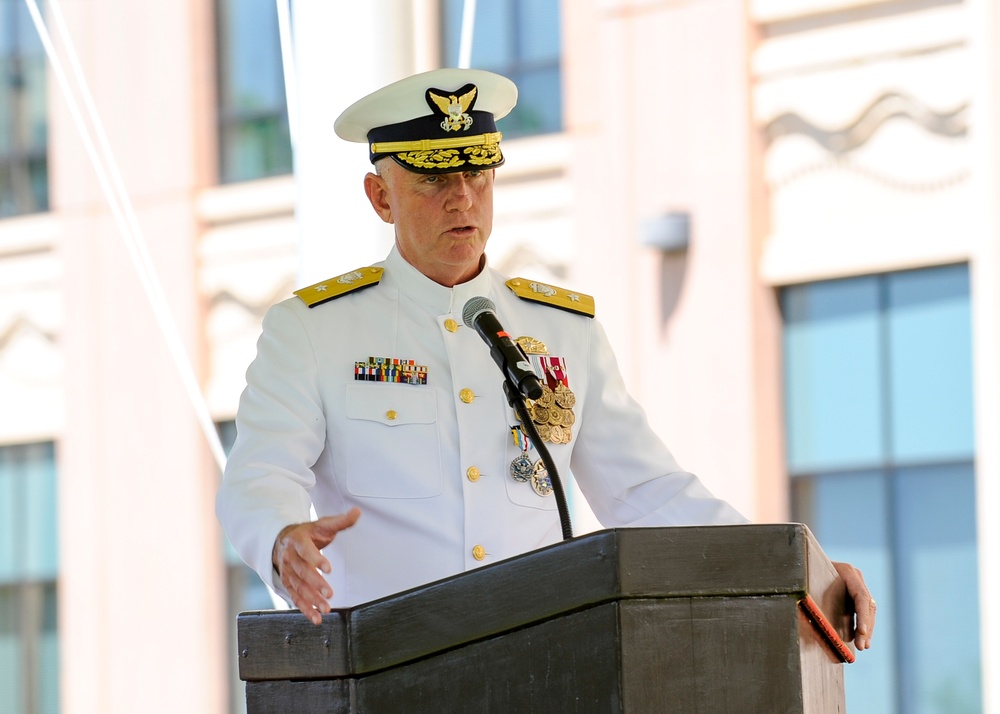 Change of Command at Joint Interagency Task Force West