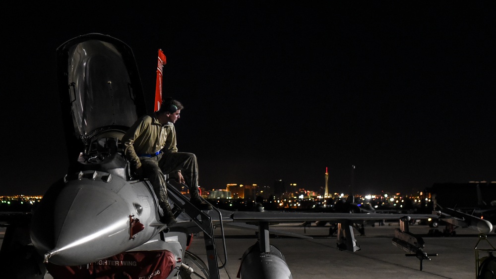 187th Fighter Wing maintainers during Red Flag 17-2