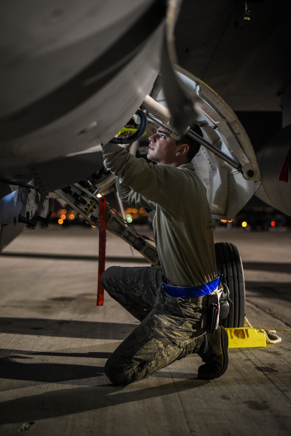 187th Fighter Wing maintainers during Red Flag 17-2