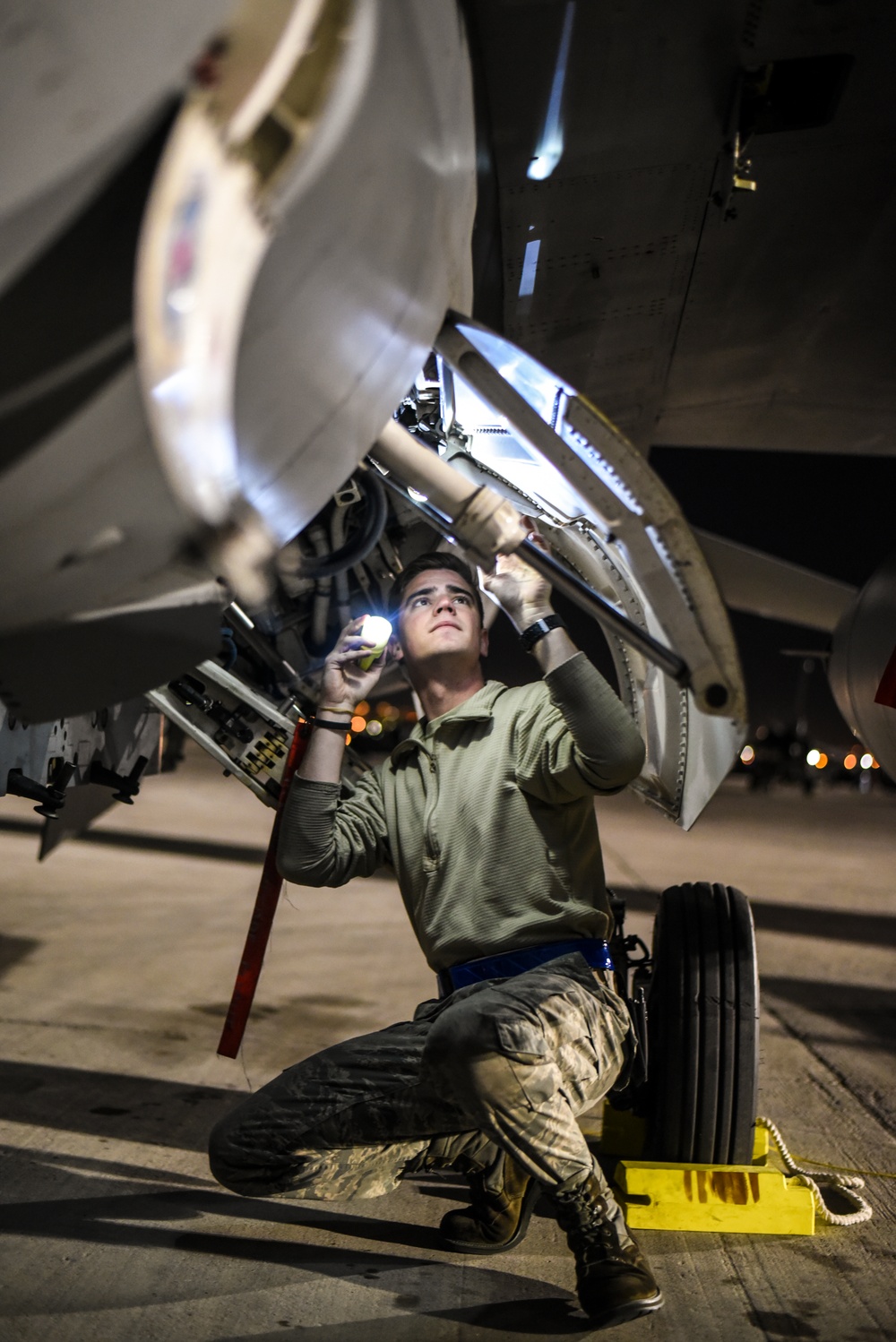 187th Fighter Wing maintainers during Red Flag 17-2