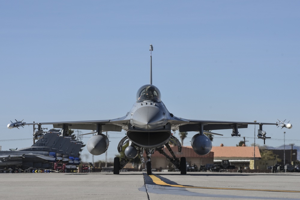 187th Fighter Wing Red tails show at Red Flag 17-2