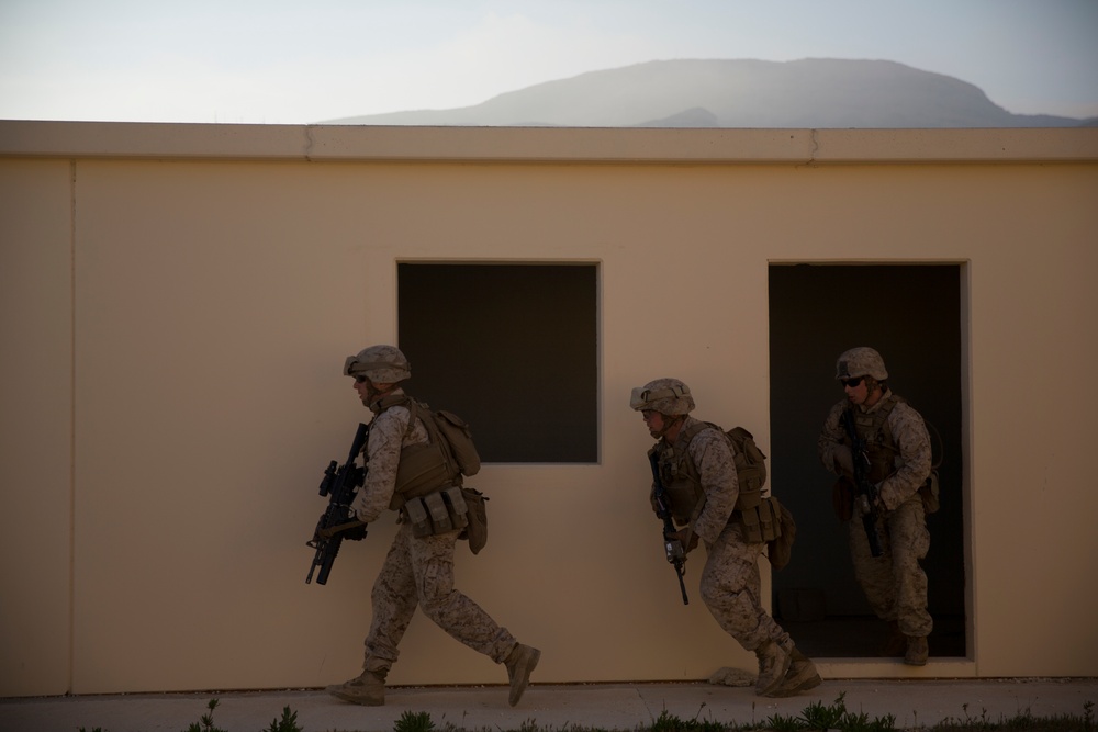 Together As One: U.S. Marines and Spanish SOF conduct MOUT exercise