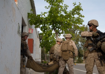 Together As One: U.S. Marines and Spanish SOF conduct MOUT exercise