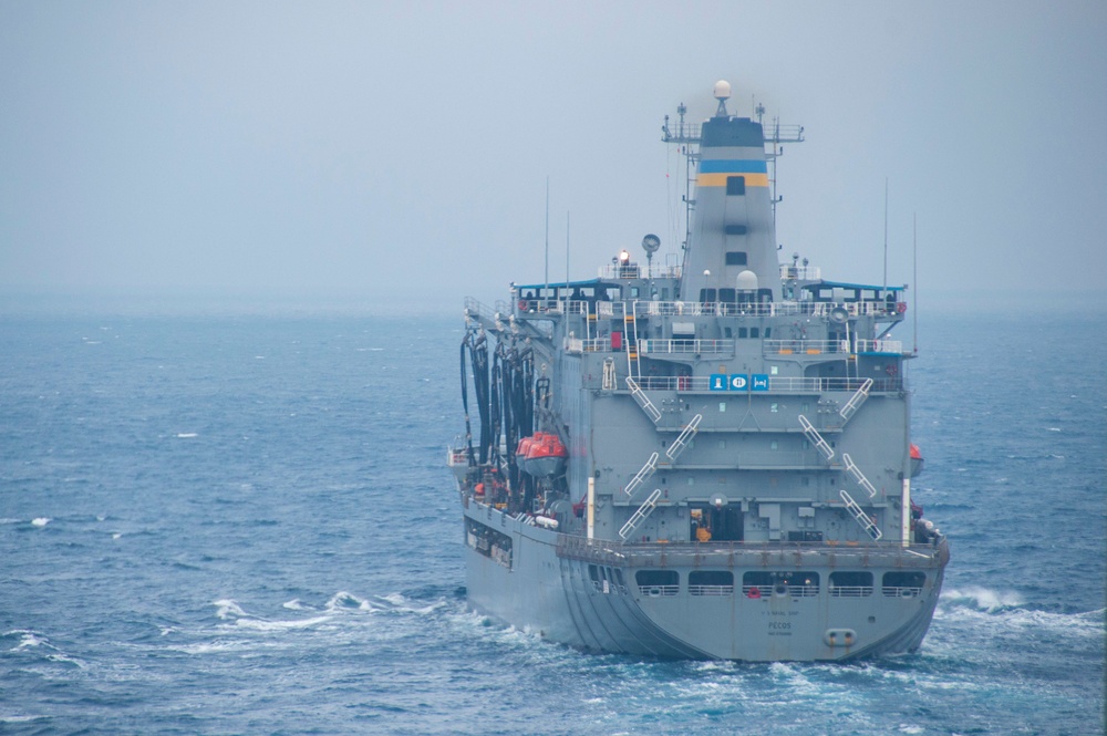 USS Bonhomme Richard (LHD 6) Replenishment-at-Sea